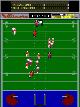 John Elway's Team Quarterback screen shot game playing